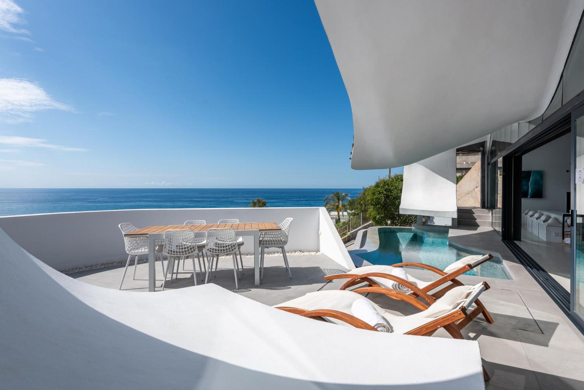 Rentitspain Casa Del Acantilado Piscina Climatizada Salobreña Zewnętrze zdjęcie