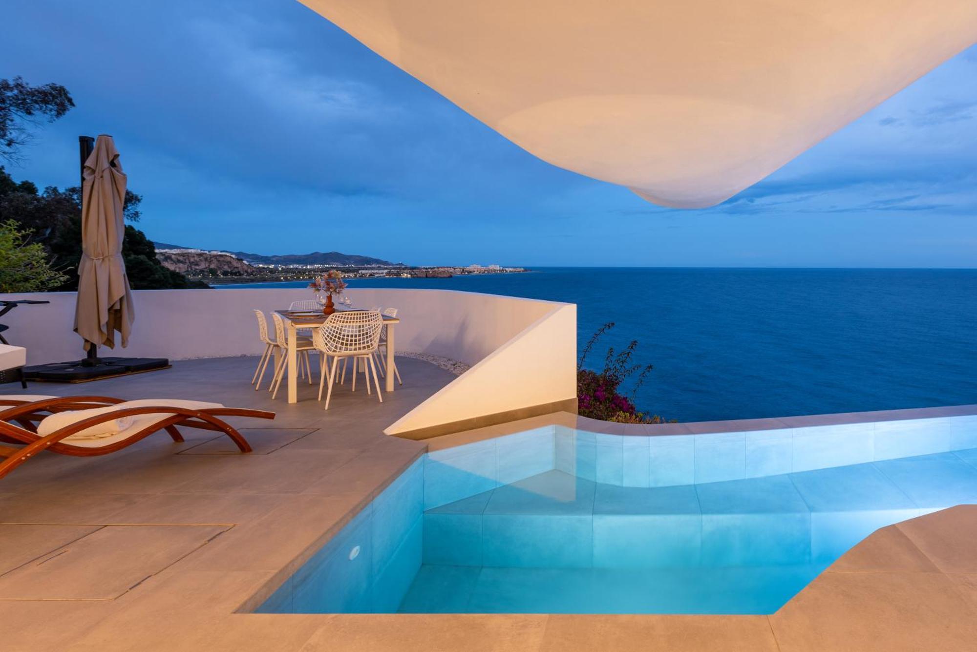 Rentitspain Casa Del Acantilado Piscina Climatizada Salobreña Zewnętrze zdjęcie