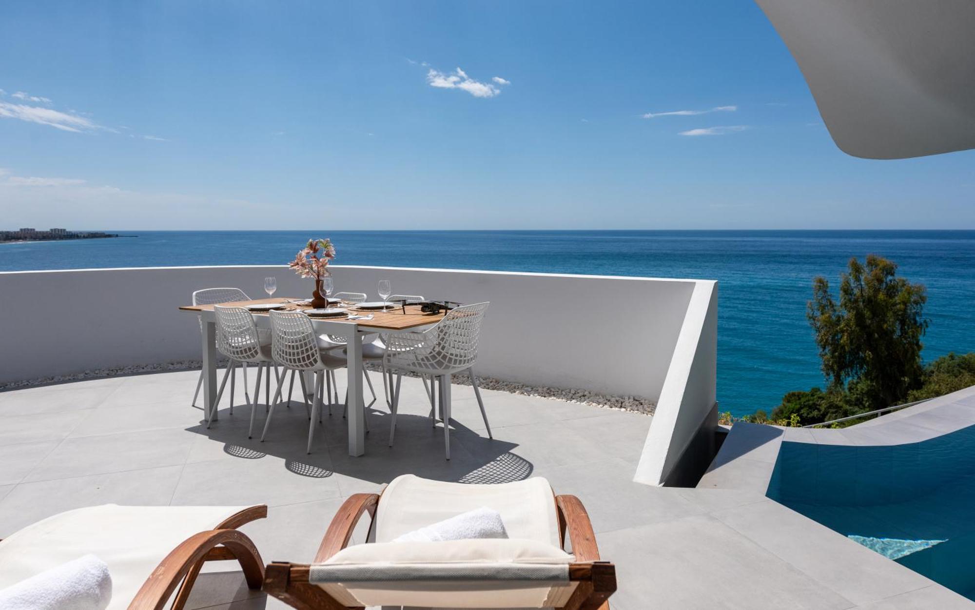 Rentitspain Casa Del Acantilado Piscina Climatizada Salobreña Zewnętrze zdjęcie