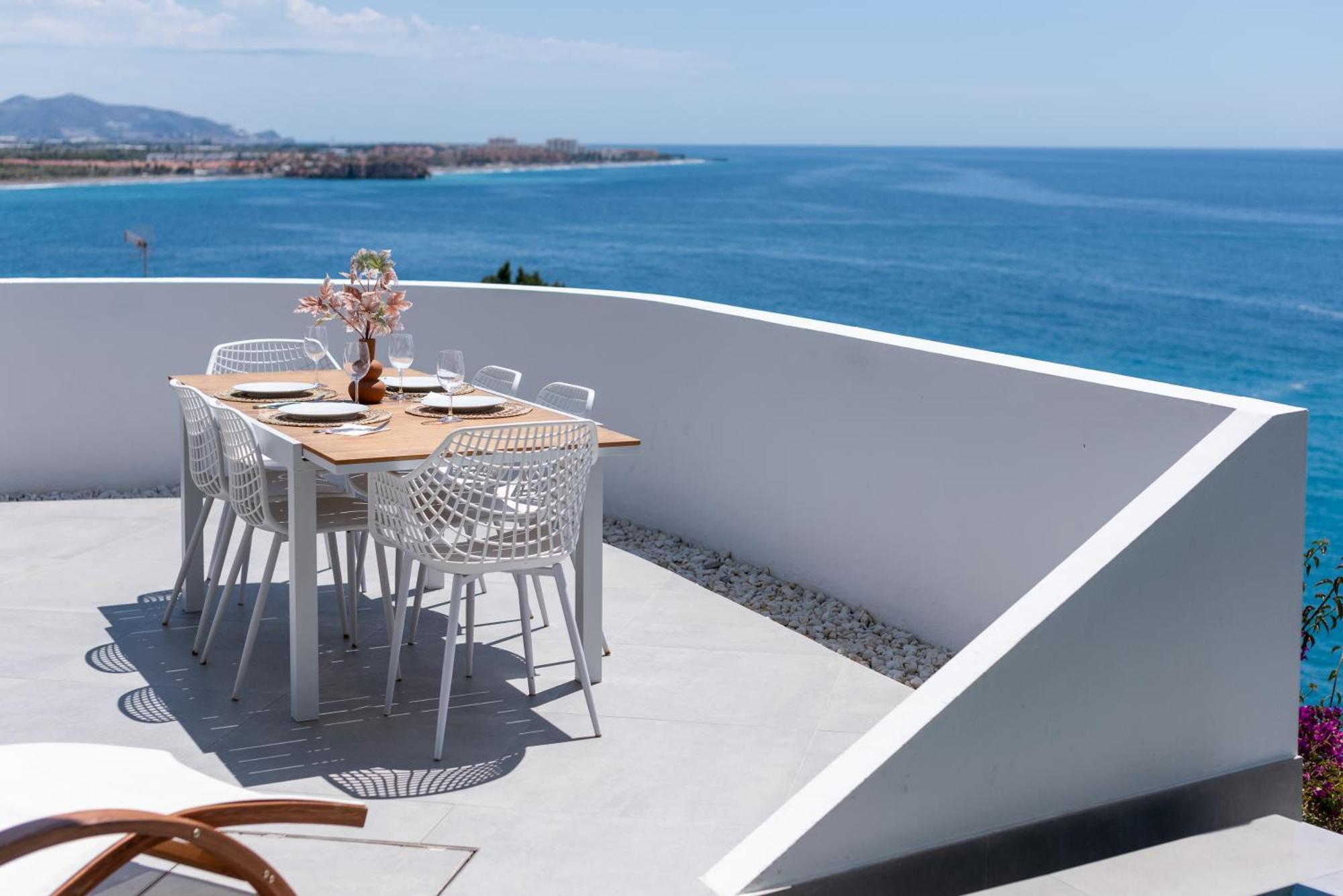 Rentitspain Casa Del Acantilado Piscina Climatizada Salobreña Zewnętrze zdjęcie