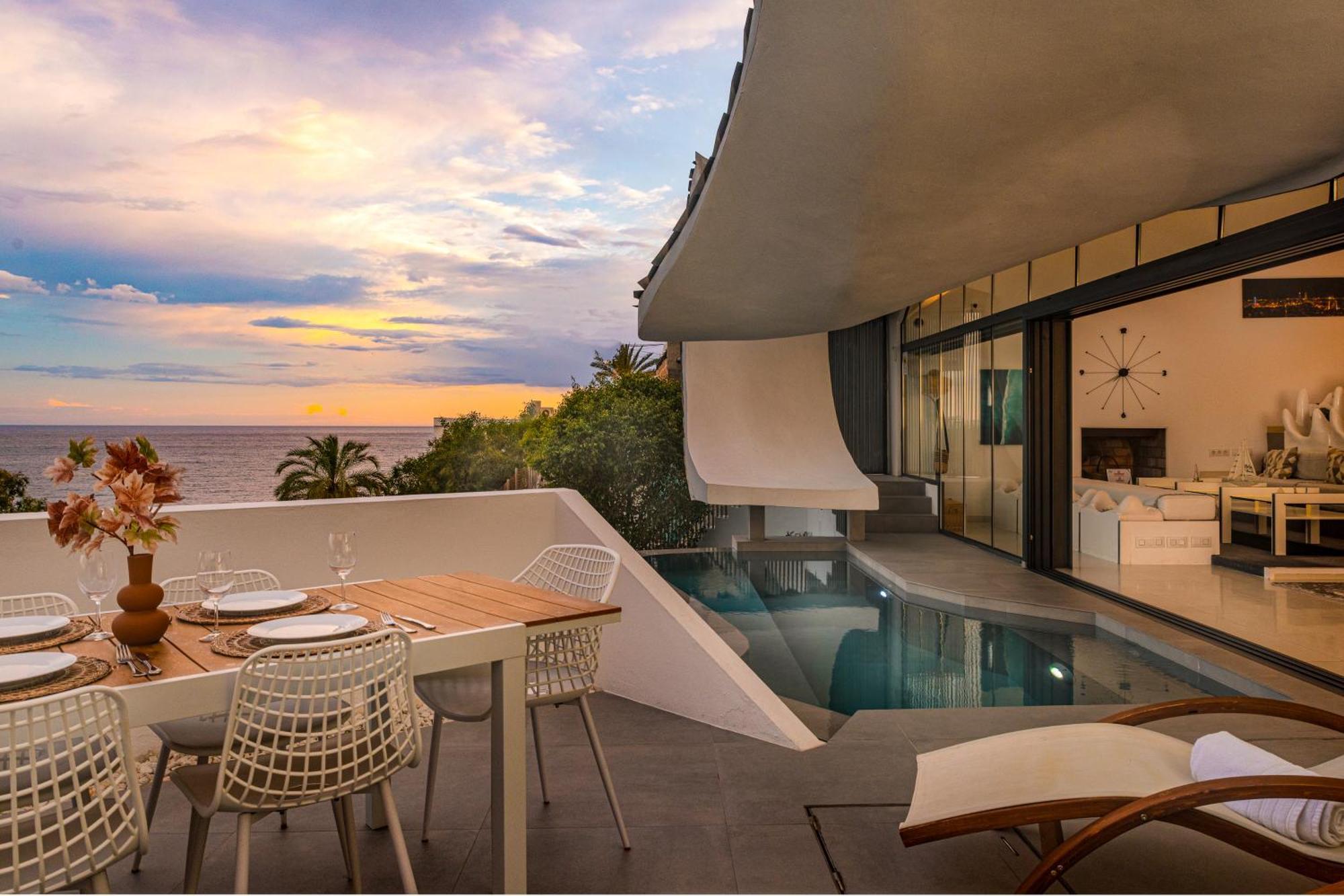 Rentitspain Casa Del Acantilado Piscina Climatizada Salobreña Zewnętrze zdjęcie