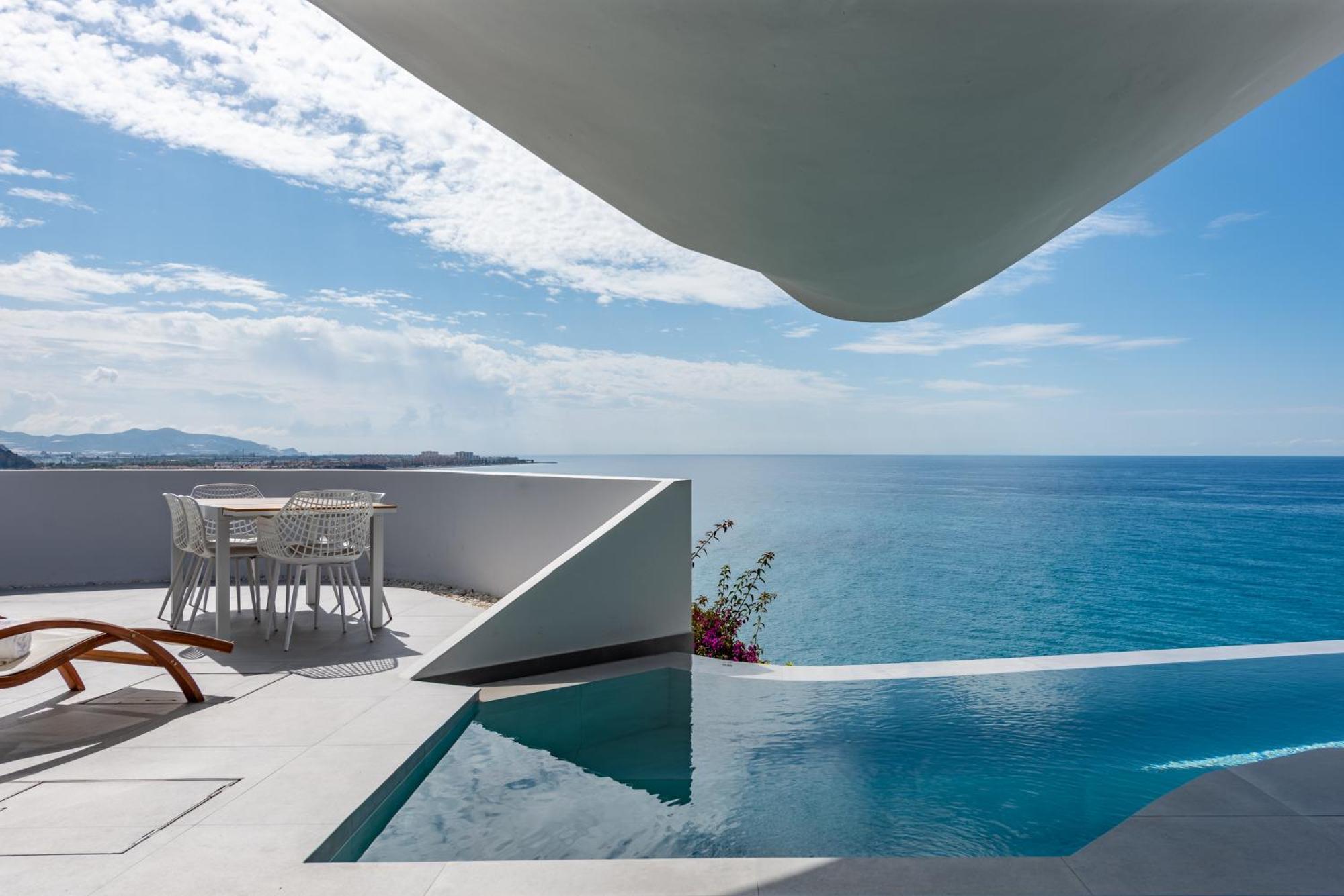 Rentitspain Casa Del Acantilado Piscina Climatizada Salobreña Zewnętrze zdjęcie