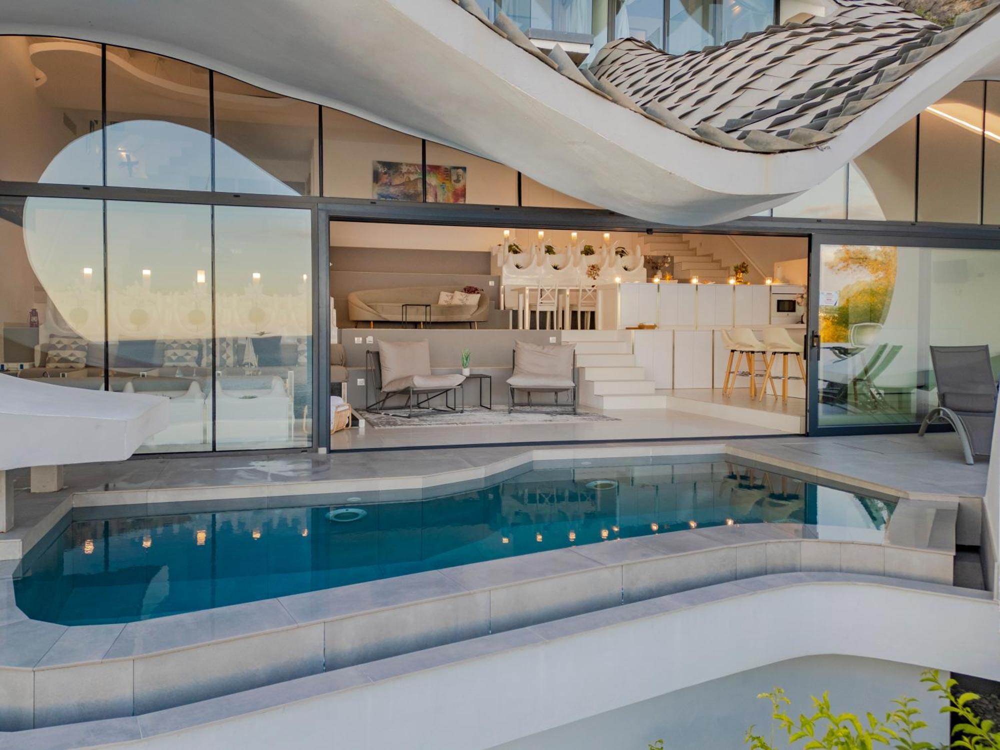 Rentitspain Casa Del Acantilado Piscina Climatizada Salobreña Zewnętrze zdjęcie